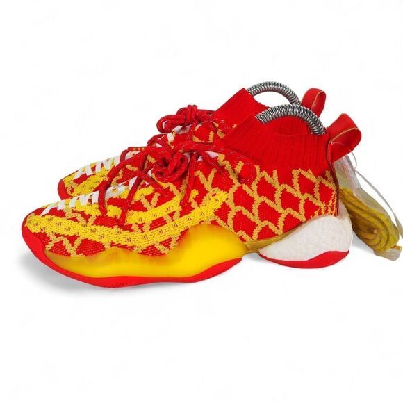 Adidas Pharrell x Crazy BYW Chinese New Year Primeknit EE8688 Men's 5 Women's 6 - Picture 2 of 9